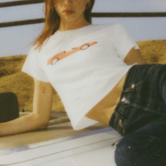 NWT Realisation Par Topless! Bady Tee - White - Picture 3 of 10